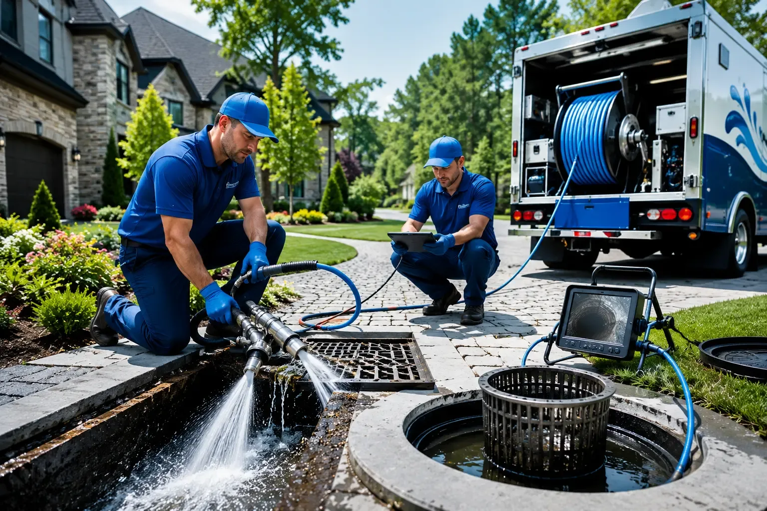 Local outdoor drain cleaning professionals in North Bangor, NY